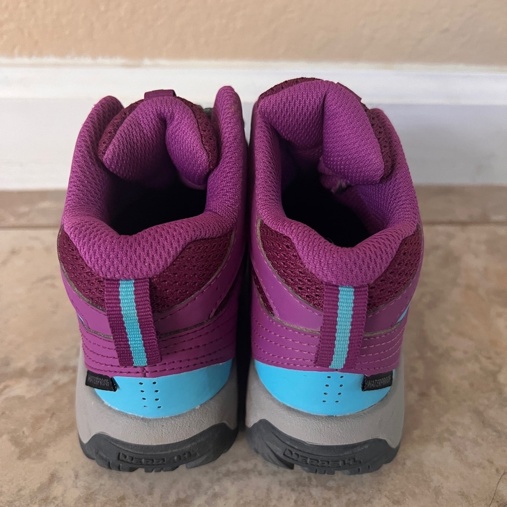 Merrell Kids' hiking boot mid-lace waterproof - Picture 4 of 5